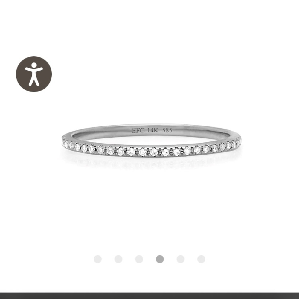 EF Collection Diamond Eternity Band SZ 5